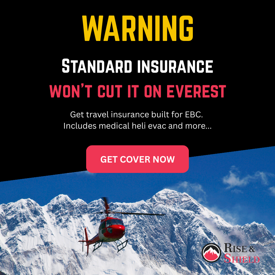 Rise & Shield - Everest Base Camp Trek Insurance